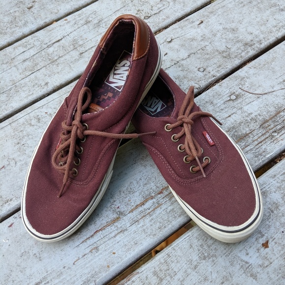 Mens Burgundy size 9 vans - Picture 4 of 4